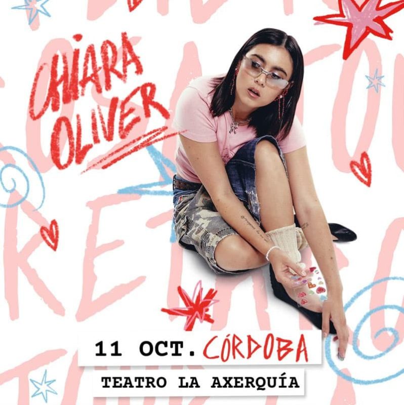CHIARA OLIVER. Teatro de la Axerquia Cordoba. Sabado 11 Octubre 2025