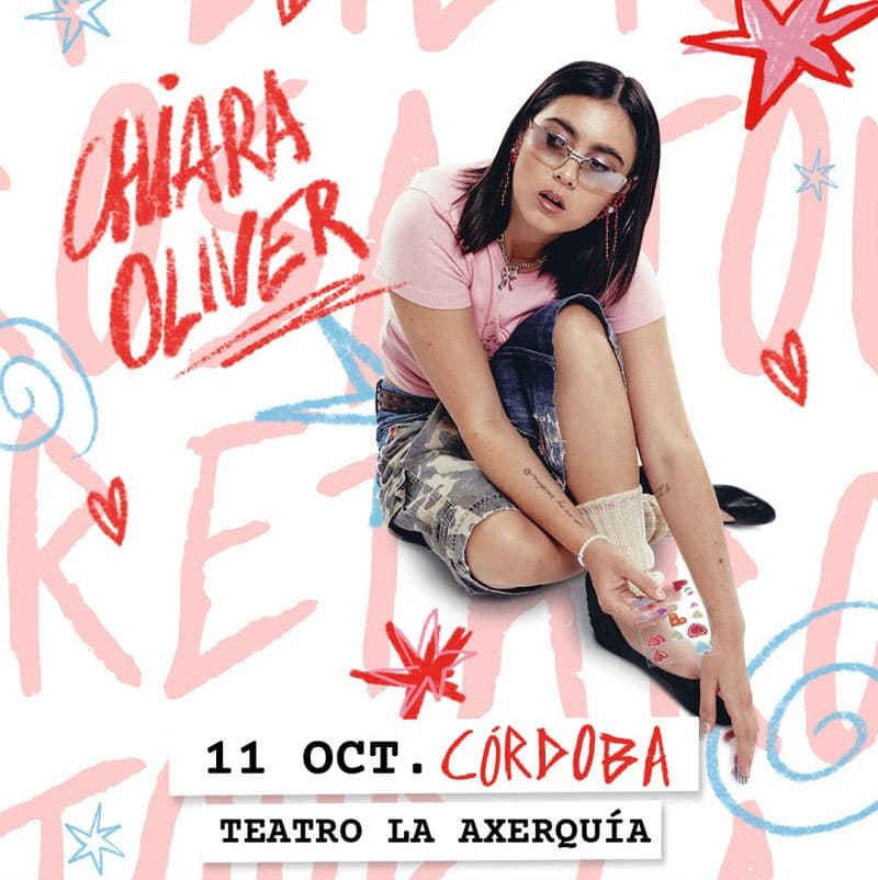 CHIARA OLIVER. Teatro de la Axerquía Córdoba. Sábado 11 Octubre 2025