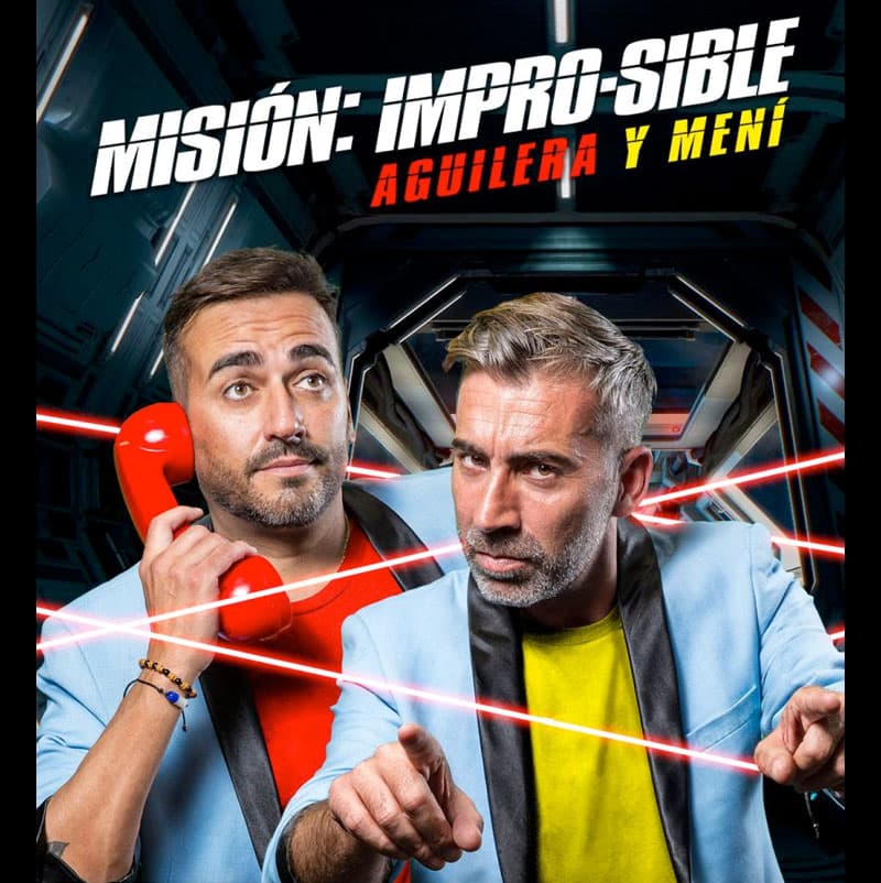 AGUILERA Y MENÍ. MISIÓN IMPRO-SIBLE. Teatro de la Axerquía. Córdoba. 18 Septiembre 2025