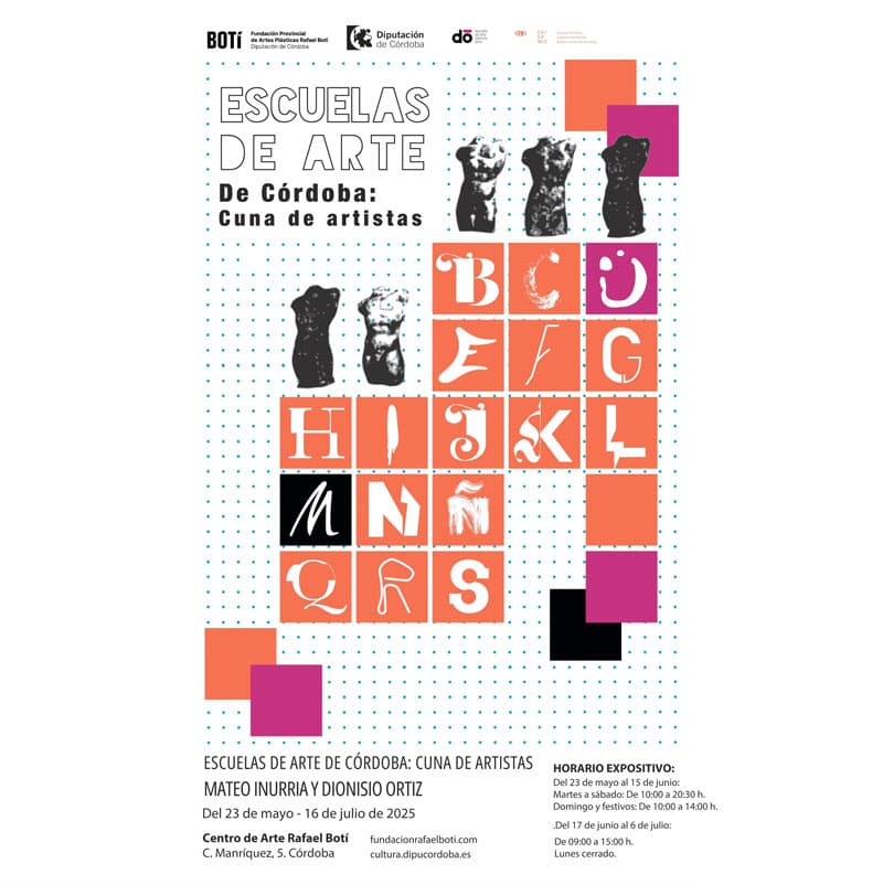 'ESCUELAS DE ARTE DE CÓRDOBA CUNA DE ARTISTAS'. Centro de Arte Rafael Botí. Hasta el 6 Julio 2025
