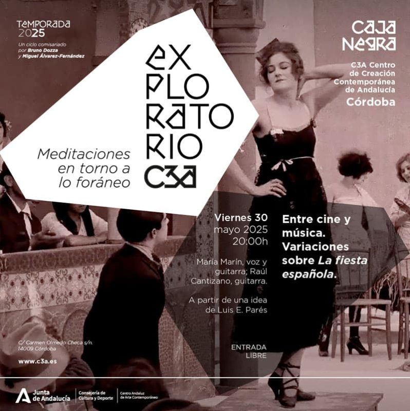 Concierto CajaNegra. EXPLORATORIO C3A. MEDITACIONES EN TORNO A LO FORANEO. Viernes 30 Mayo 2025