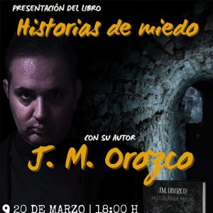 Presentacion de Historias de miedo. Biblioteca Poniente Sur. Cordoba. 20 Marzo 2025