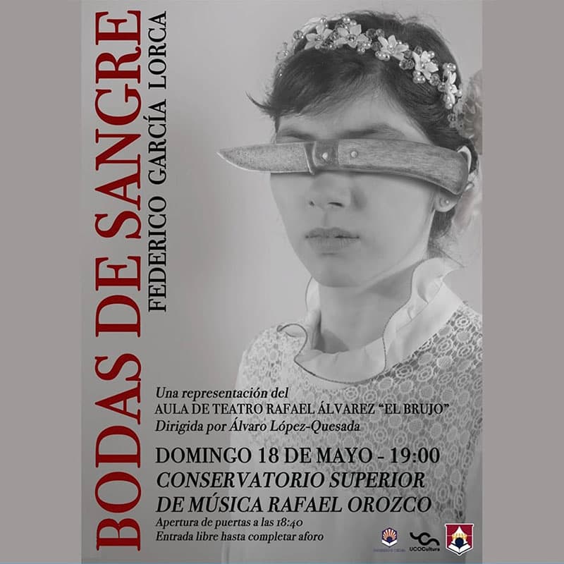 'BODAS DE SANGRE'. CSM Rafael Orozco. Córdoba. Domingo 18 Mayo 2025