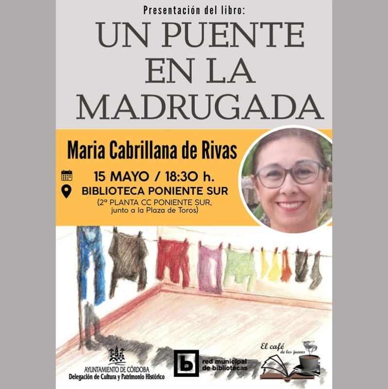 EL CAFE DE LOS JUEVES. Biblioteca Poniente Sur. Cordoba. Jueves 15 de Mayo 2025