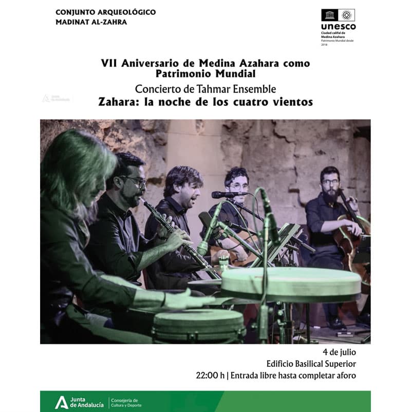 TAHMAR ENSEMBLE. Conjunto Arqueológico Madinat al-Zahra. Córdoba. 4 Julio 2025