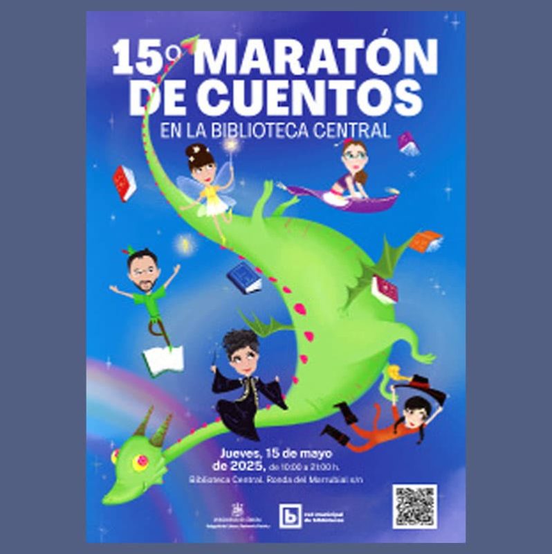 15 MARATON DE CUENTOS. Biblioteca Central Antonio Gala. Cordoba. 15 Mayo 2025
