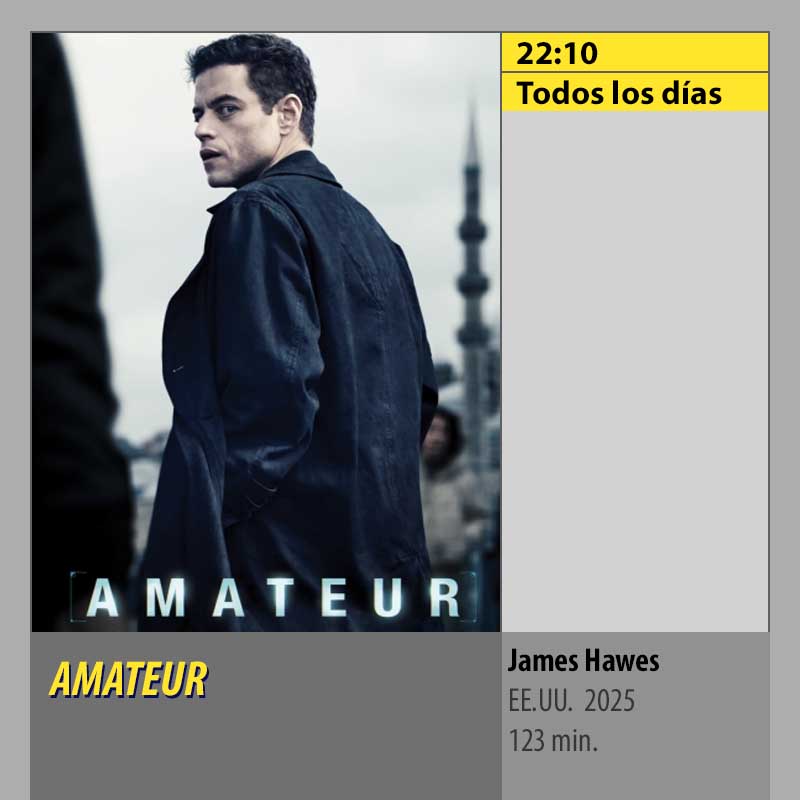AMATEUR MK2 CineSur Tablero Córdoba