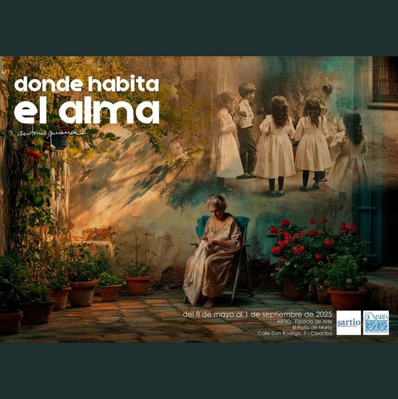 Antonio Guerra 'DONDE HABITA EL ALMA'. ARTIO Patio de María. Hasta el 1 Septiembre 2025 Antonio Guerra 'DONDE HABITA EL ALMA'. ARTIO Patio de María. Hasta el 1 Septiembre 2025