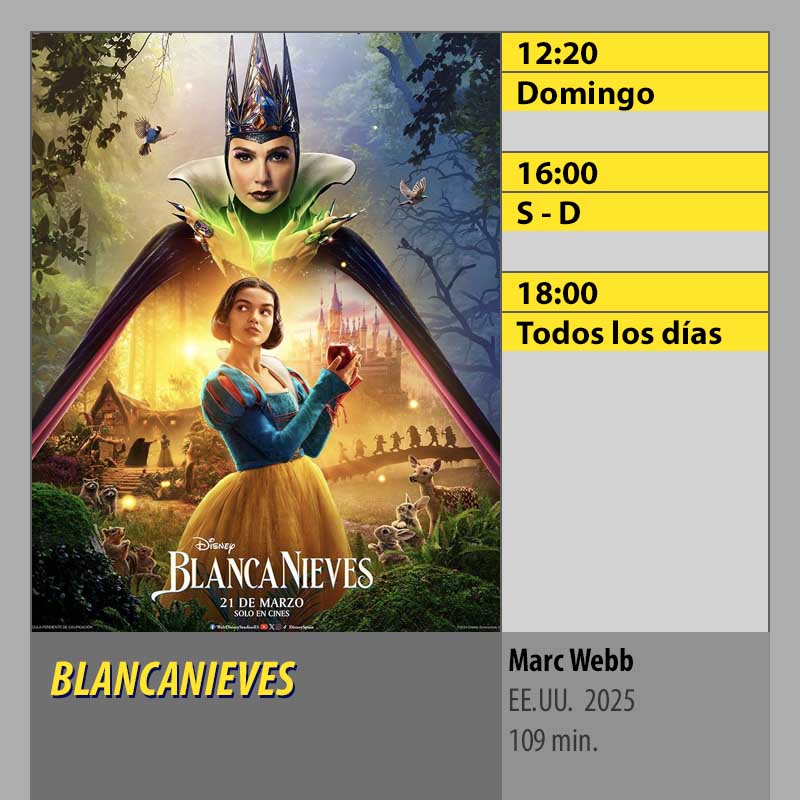 BLANCANIEVES CINES AXION Córdoba
