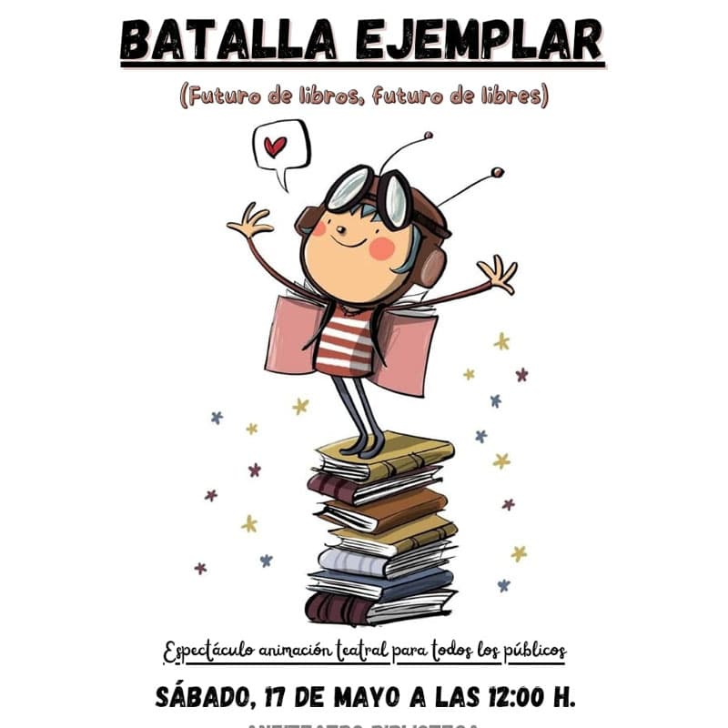 Batalla Ejemplar. Futuro de libros futuro de libres Biblioteca Grupo Cantico. Cordoba. 17 Mayo 2025