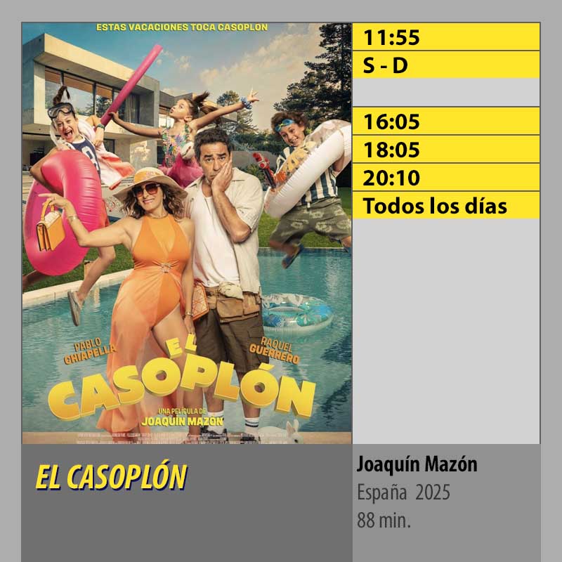 EL CASOPLÓN MK2 CineSur Tablero Córdoba