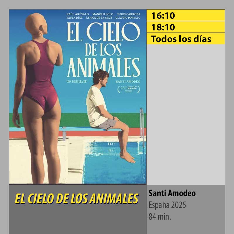 EL CIELO DE LOS ANIMALES MK2 CineSur Tablero Córdoba