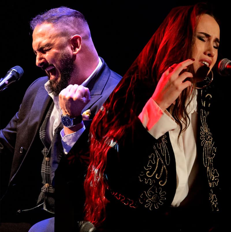 ROCÍO LUNA Y RAFA DEL CALLI. La Noche Blanca del Flamenco de Córdoba 2025