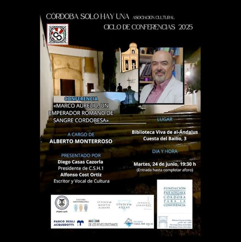 CONFERENCIA. Biblioteca Viva de al Andalus. Martes 24 Junio 2025
