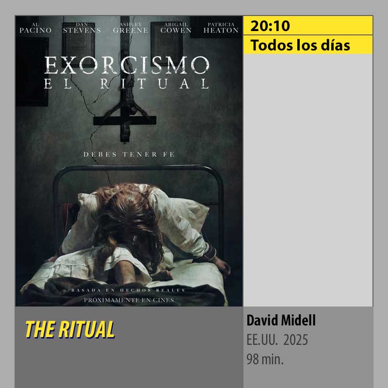 THE RITUAL CINES AXION Córdoba