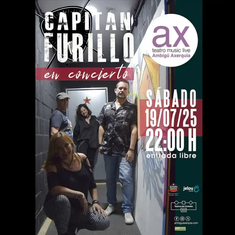 CAPITAN FURILLO. Sala Ambigu Cordoba. Sabado 19 Julio 2025