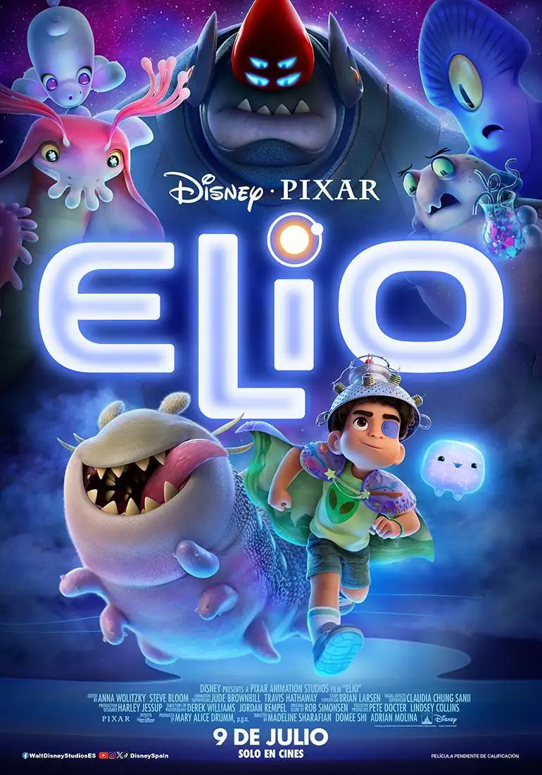 ELIO. Dir Madeline Sharafian, Domee Shi, Adrián Molina. EEUU. 2025