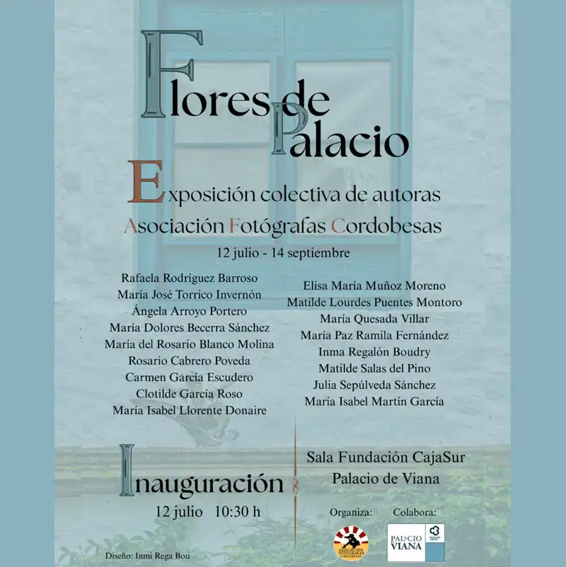 Exposición 'FLORES DE PALACIO'. Palacio de Viana. Córdoba. Hasta el 14 Septiembre 2025