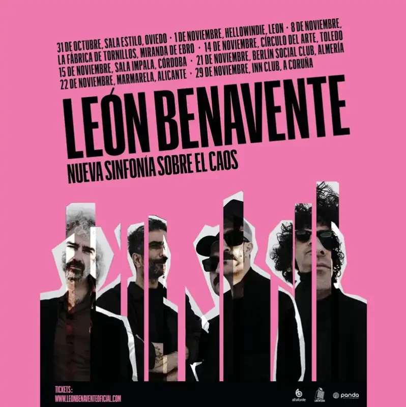 LEON BENAVENTE. Sala IMPALA. Cordoba. Sabado 15 Noviembre 2025