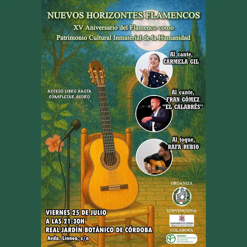 NUEVOS HORIZONTES FLAMENCOS. Federacion de Penas Cordobesas. 25 Julio 2025