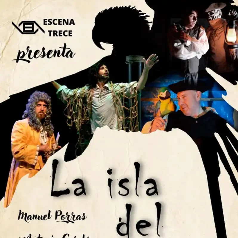 Teatro familiar LA ISLA DEL TESORO. Teatro Gongora. Cordoba. 26 Octubre 2025