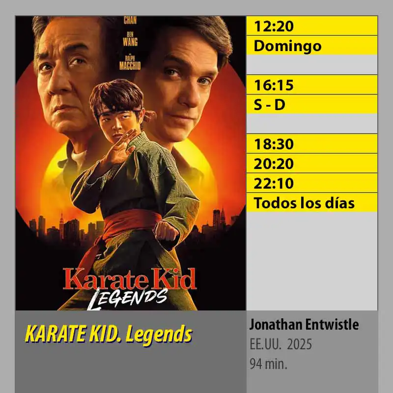 KARATE KID. Legends. CINES AXION Córdoba