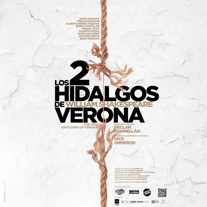 LOS DOS HIDALGOS DE VERONA. Gran Teatro de Córdoba. Viernes 3 Octubre 2025