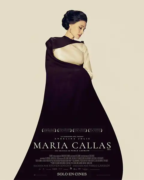 MARÍA CALLAS. Dir Pablo Larraín. Italia 2024