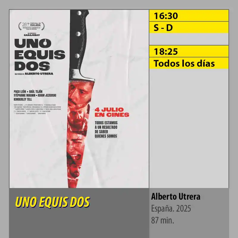 UNO EQUIS DOS. CINES AXION Córdoba