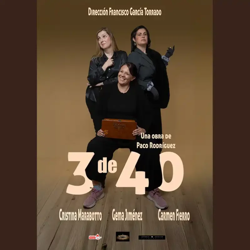 3 DE 40. Teatro Gongora. Cordoba. Viernes 12 Diciembre 2025