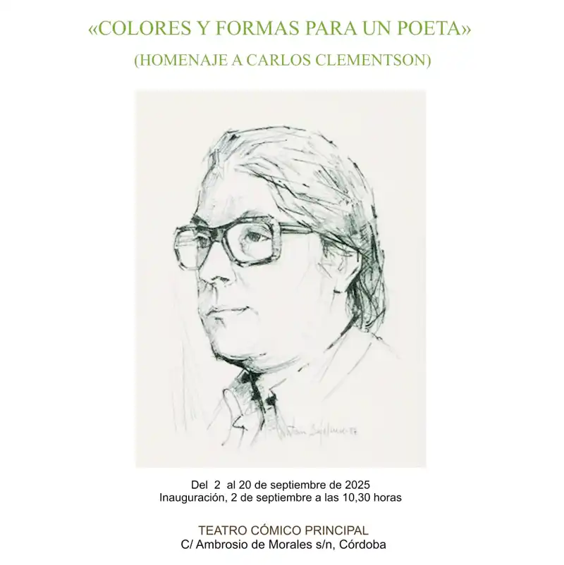'COLORES Y FORMAS PARA UN POETA'. Teatro Cómico Principal. Córdoba. Hasta el 20 Septiembre 2025