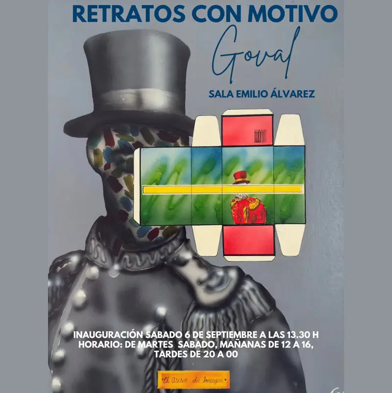 Goval 'RETRATOS CON MOTIVO'. Sala Emilio Álvarez. Córdoba. Septiembre 2025