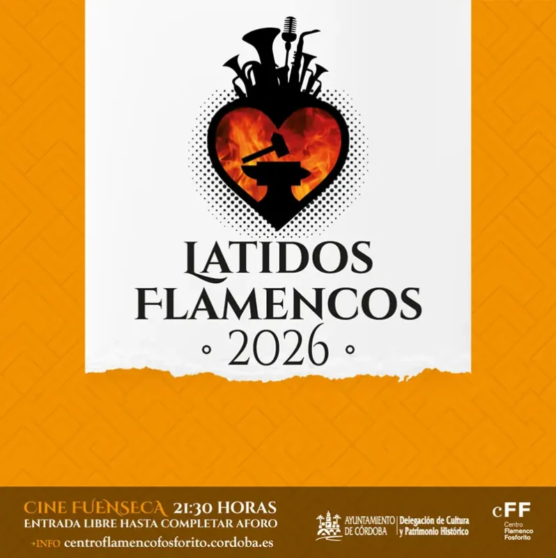 LATIDOS FLAMENCOS 2026. Cine Fuenseca. Cordoba. Septiembre 2026