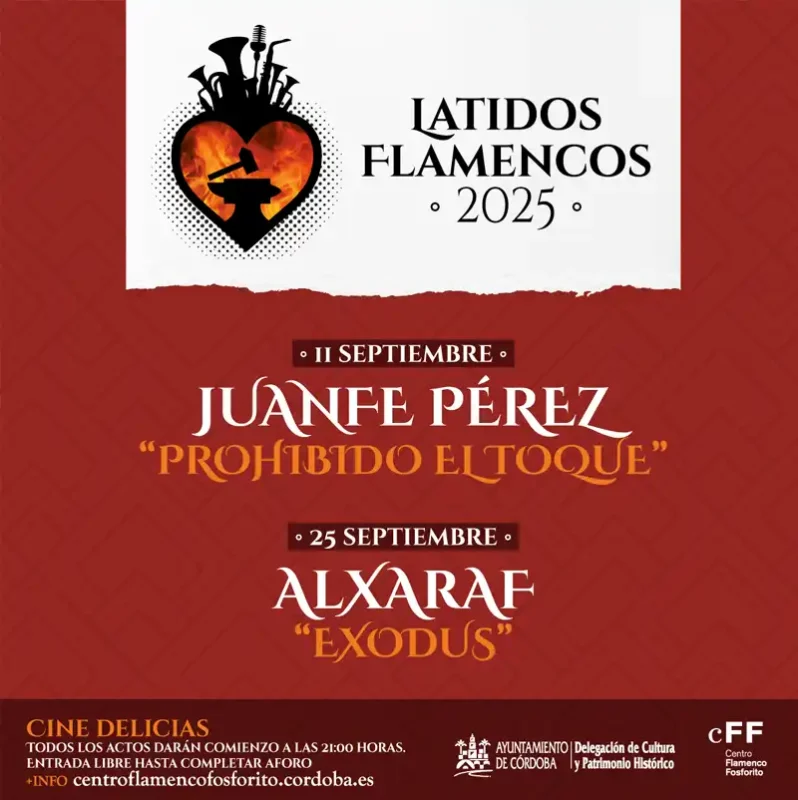 LATIDOS FLAMENCOS. Cine Delicias. Cordoba. Septiembre 2025