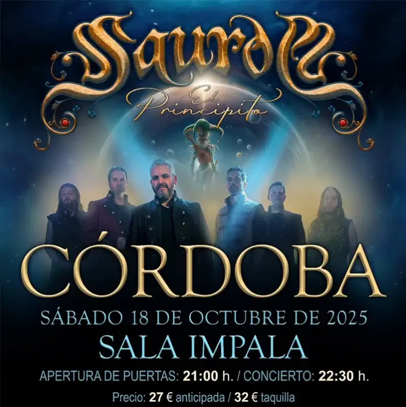 SAUROM. Sala Impala. Cordoba. Sabado 18 Octubre 2025