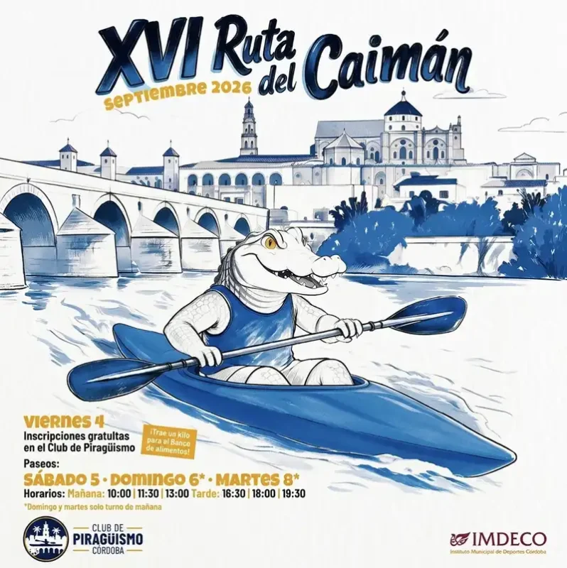 XVI RUTA DEL CAIMÁN. Córdoba. Septiembre 2026 XVI RUTA DEL CAIMAN. Cordoba. Septiembre 2026
