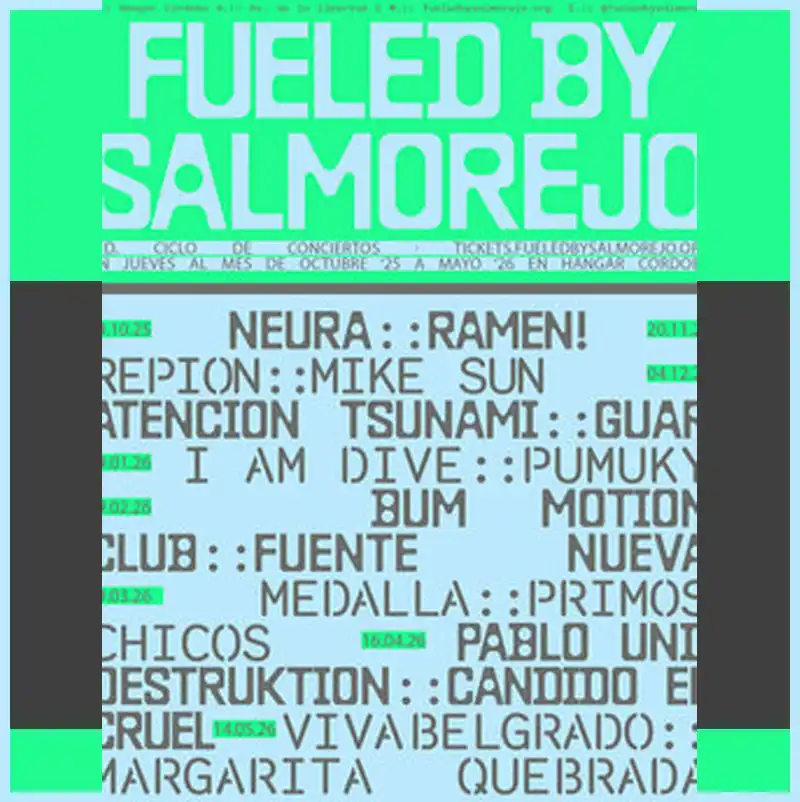 ATENCIÓN TSUNAMI & GUAR. Sala Hangar. Córdoba. Jueves 4 Diciembre 2025