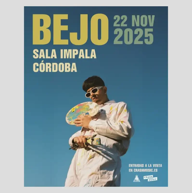 BEJO. Sala Impala. Cordoba. Sabado 22 Noviembre 2025