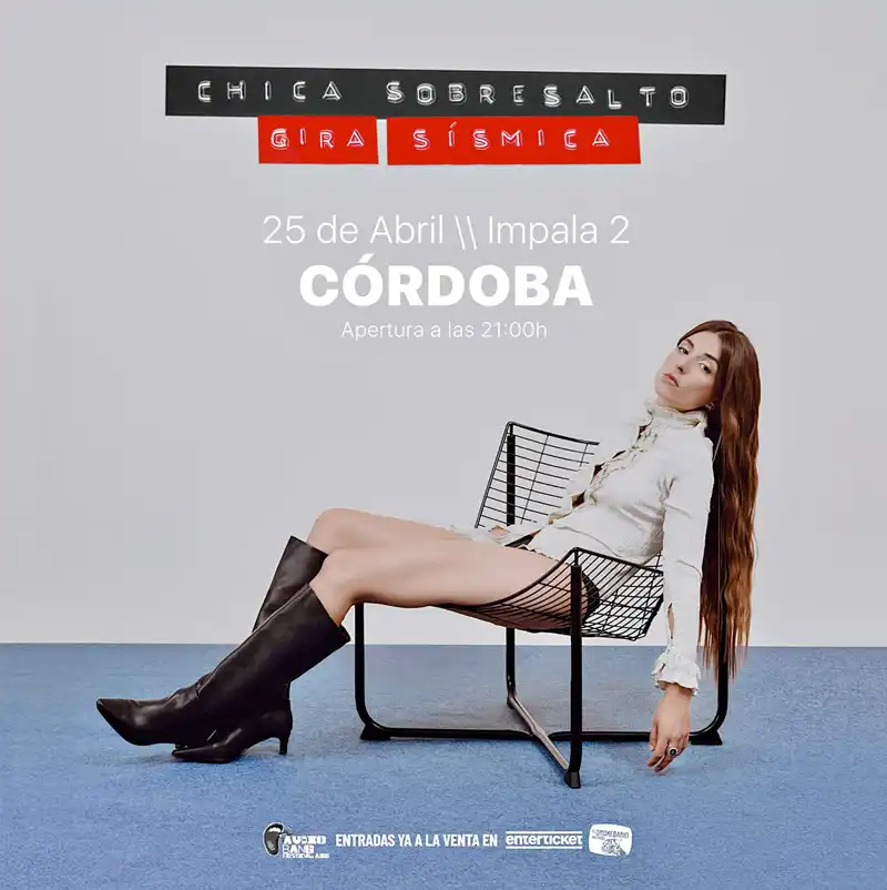 CHICA SOBRESALTO. Sala Impala. Córdoba. Sábado 25 Abril 2026