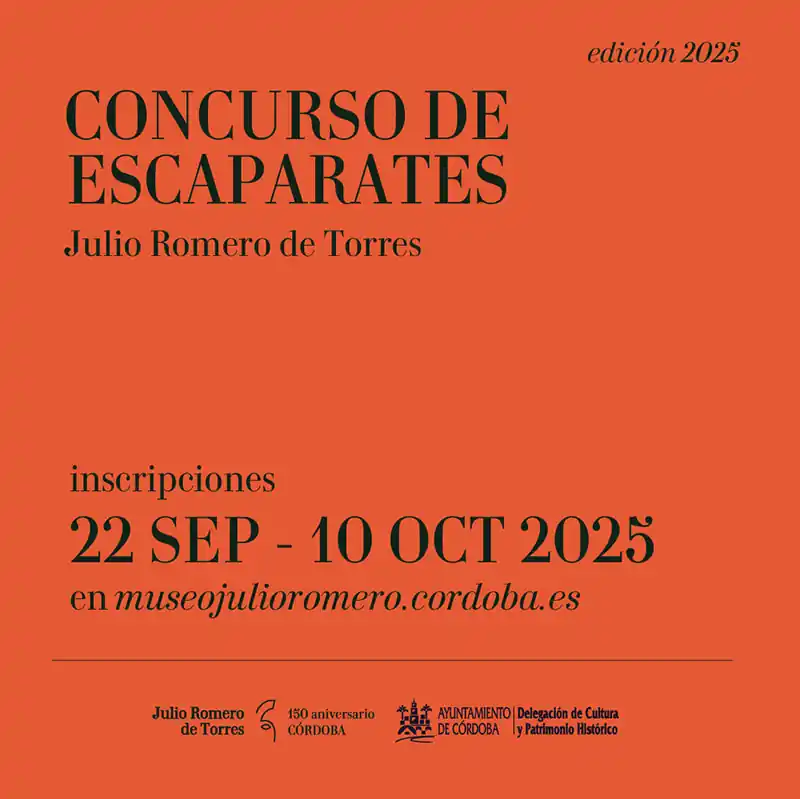 CONCURSO DE ESCAPARATES. Julio Romero de Torres 2025