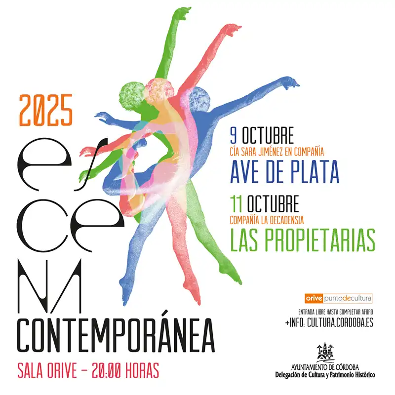 ESCENA CONTEMPORANEA 2025. Sala ORIVE. Cordoba. 9 11 Octubre 2025