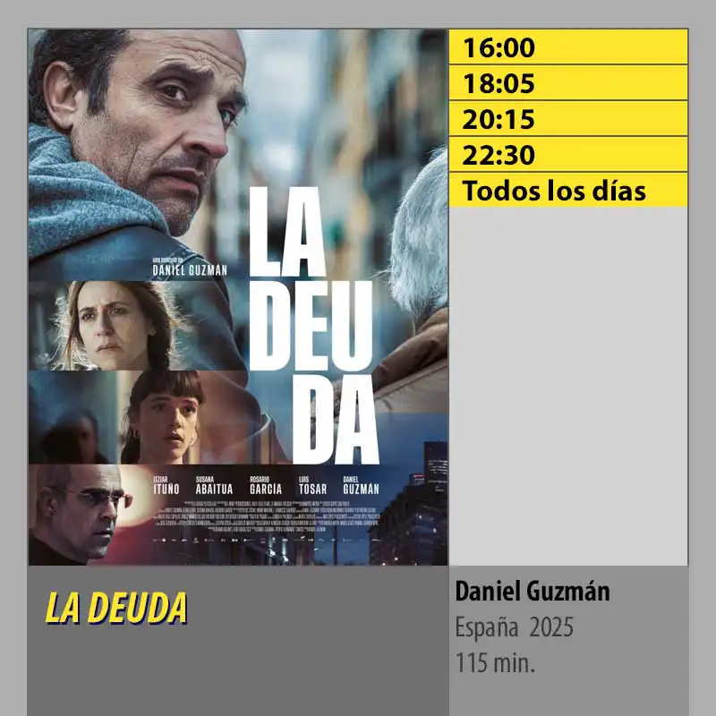 LA DEUDA MK2 CineSur Tablero Córdoba
