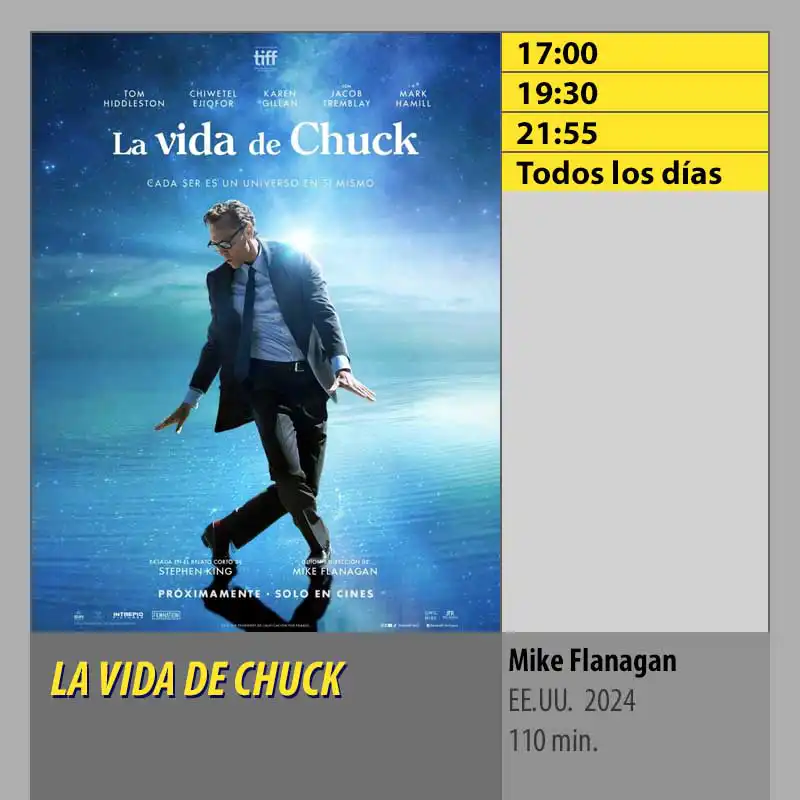 LA VIDA DE CHUCK MK2 CineSur Tablero Córdoba