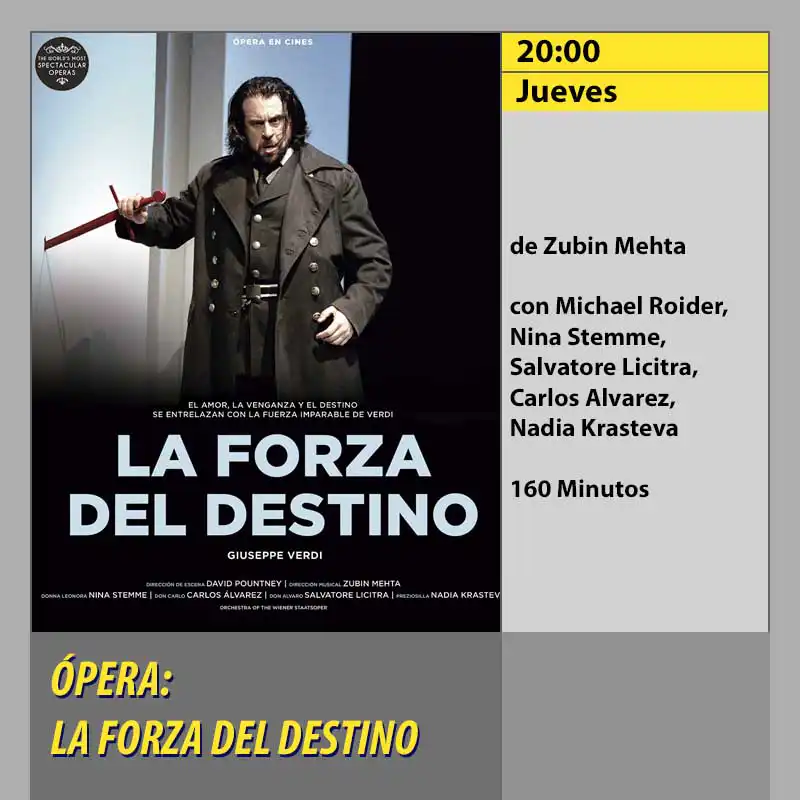 ÓPERA. MK2 CineSur Tablero Córdoba