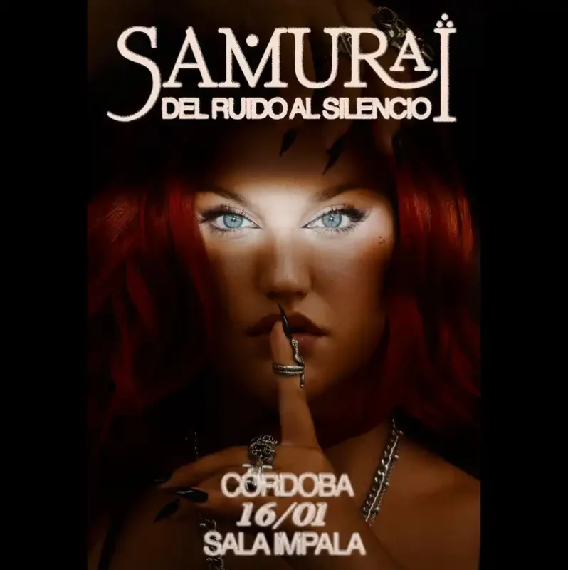 SAMURAI. Sala Impala. Cordoba. Viernes 16 Enero 2026