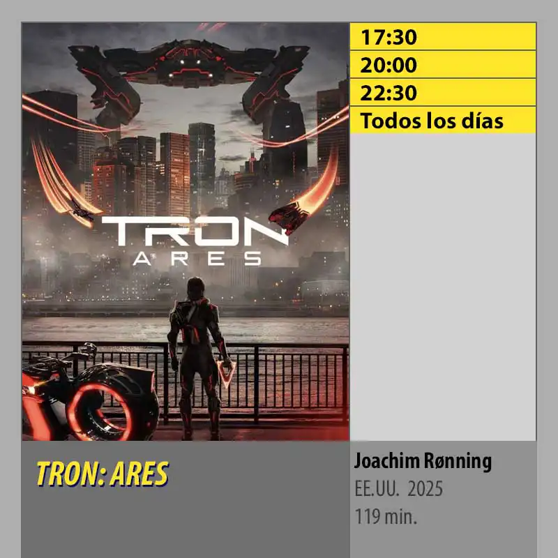 TRON- ARES MK2 CineSur Tablero Córdoba
