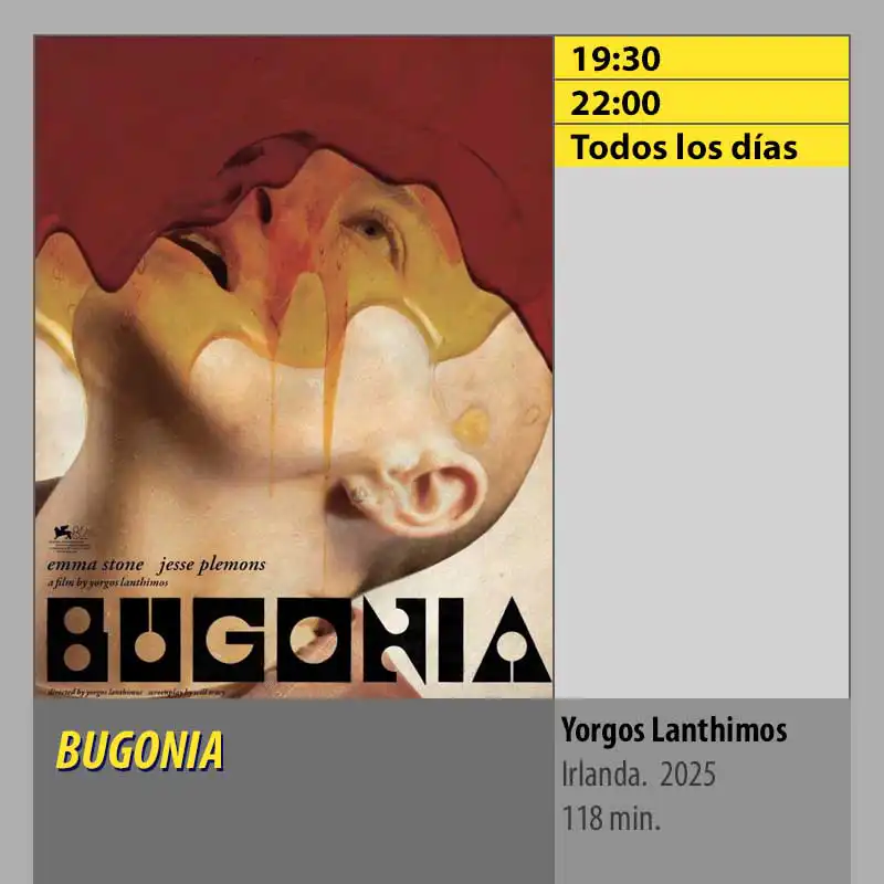 BUGONIA MK2 CineSur Tablero Córdoba BUGONIA MK2 CineSur Tablero Córdoba