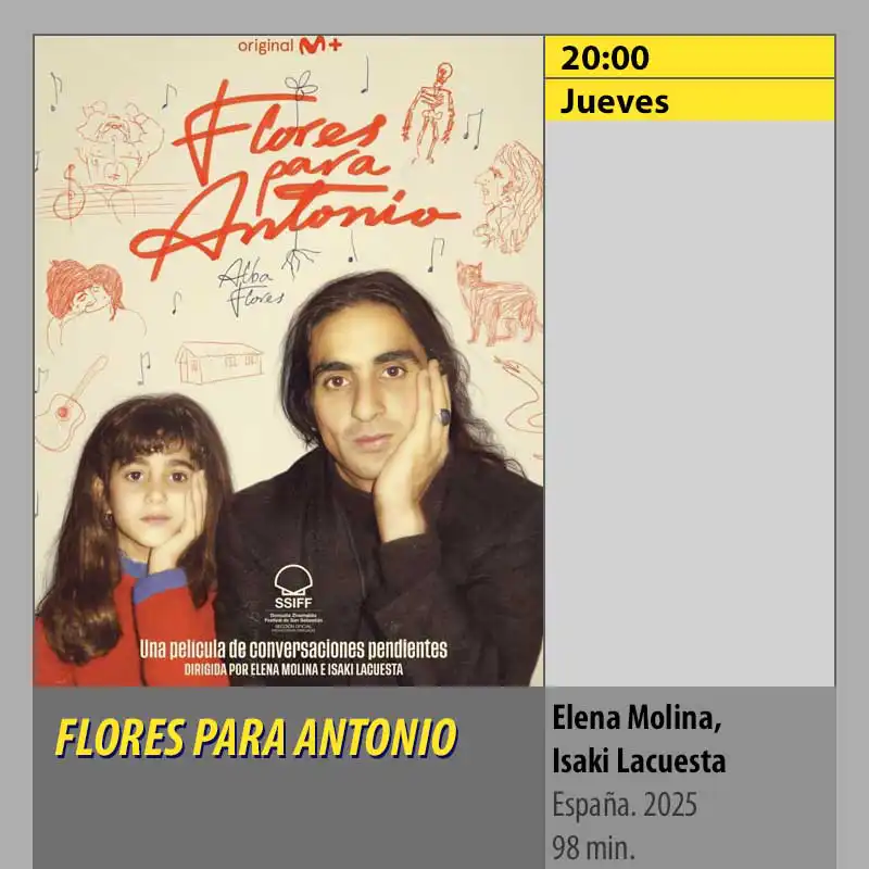 FLORES PARA ANTONIO MK2 CineSur Tablero Córdoba FLORES PARA ANTONIO MK2 CineSur Tablero Córdoba