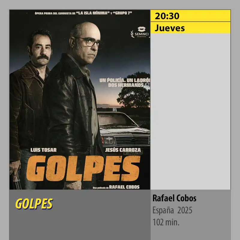 GOLPES MK2 CineSur Tablero Córdoba