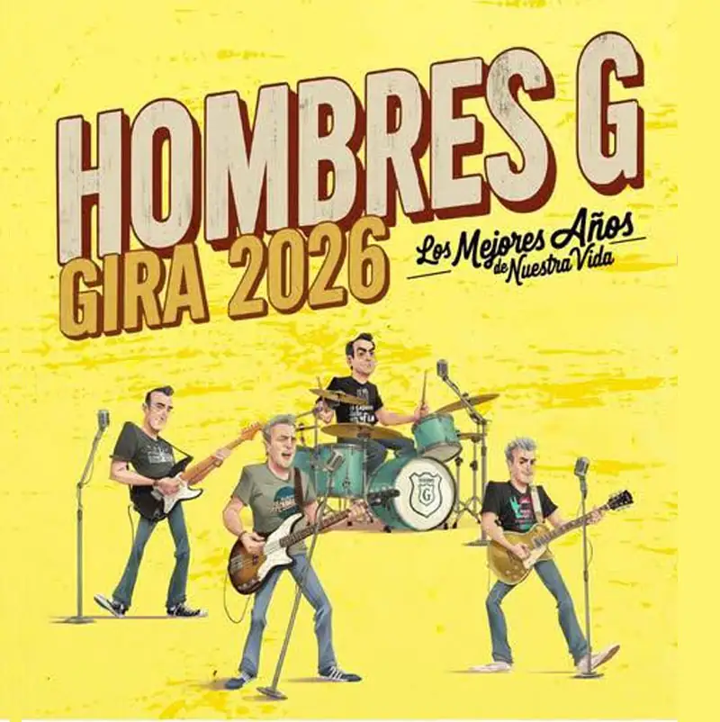 HOMBRES G. Recinto del Arenal. Córdoba. Viernes 19 Junio 2026